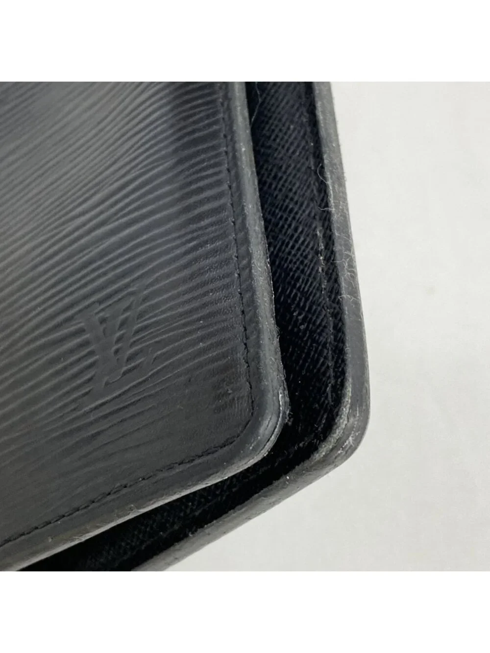 Louis Vuitton Wallet Epi Portefeuille Brazza Noir